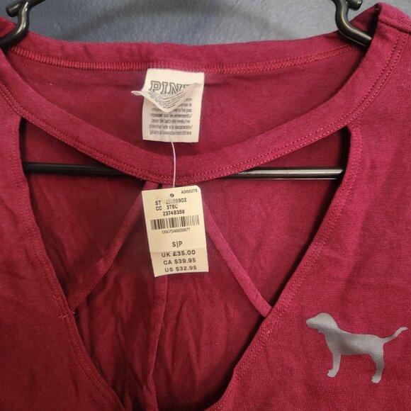 Pink Victoria's Secret Tee - Picture 3 of 3